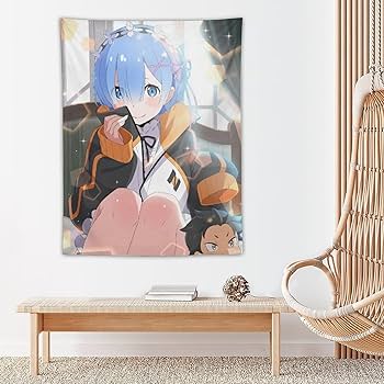 リゼロ　レム　ラム　エミリア　ジャージ　ウォールステッカー　タペストリー リゼロ レム ラム エミリア ジャージ ウォールステッカー
